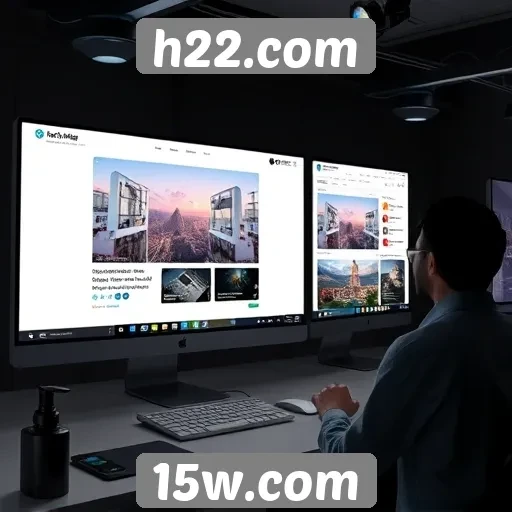 Análise da experiência do usuário no h22.com